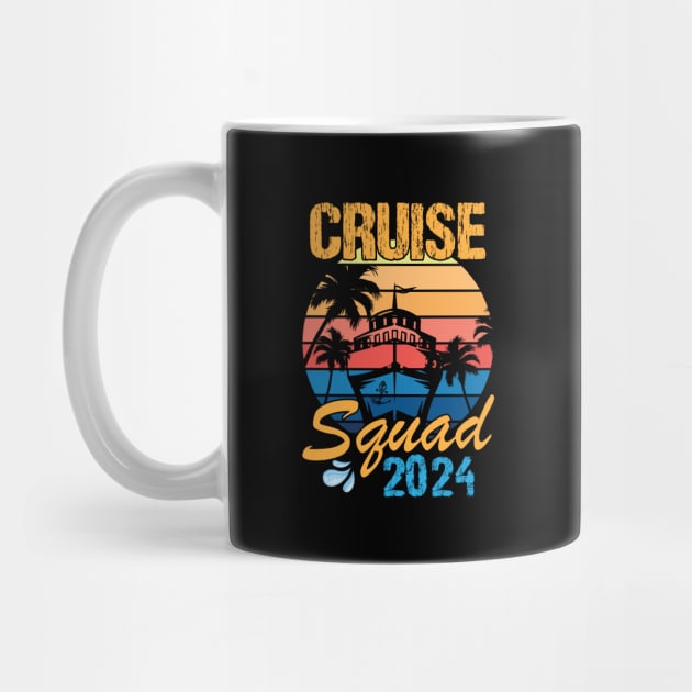 Cruise Squad 2024 Family Cruise Vacation Gifts by chidadesign